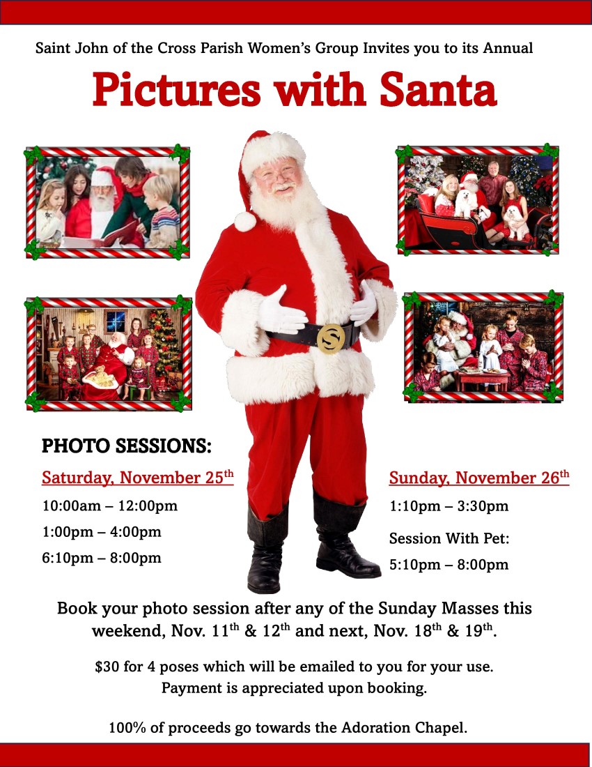 PICTURES WITH SANTA