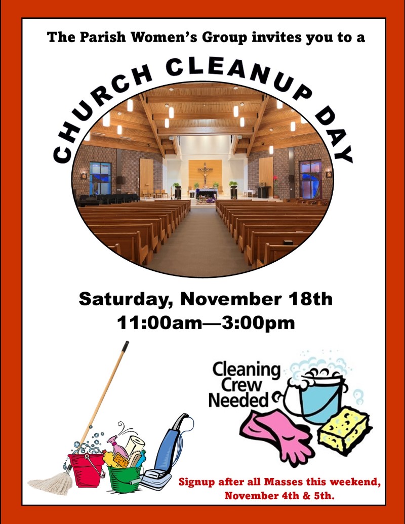 Fall Church Cleanup Day